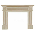 Home decoration stone carvings and sculptures white natural marble cheap fireplace mantel